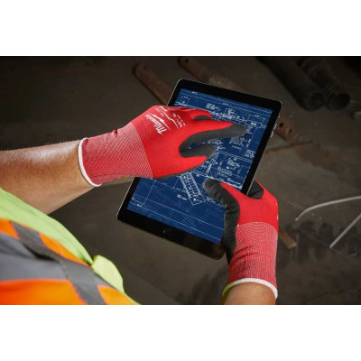 Защитные перчатки Milwaukee з опором порізам 1 рівня, 9/L (4932471417) Винница - изображение 3