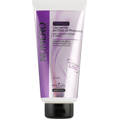 Маска для волосся Brelil Numero розгладжуюча з олією авокадо 300 мл (8011935075164) Вінниця - фото 1