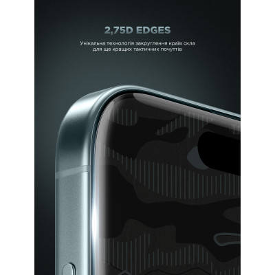 Скло захисне Armorstandart Infinity Black Icon 2.75D Apple iPhone 17 Air (ARM86413) Вінниця - фото 5