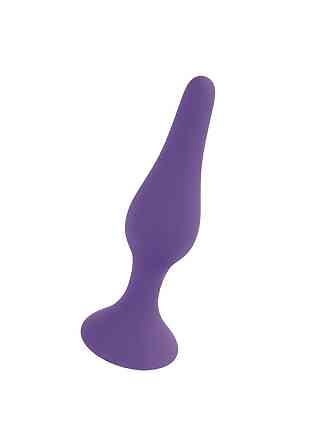 Анальна пробка - Silicone Purple Plug S Sex Aura Київ