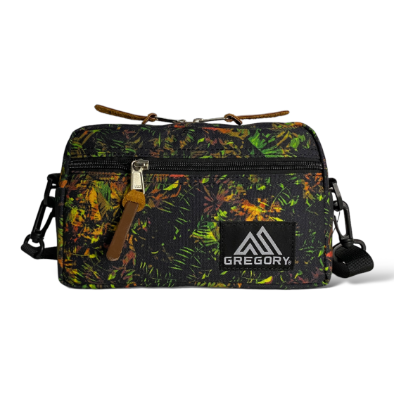 Сумка через плече Gregory padded shoulder pouch жовтогарячий квіти Запоріжжя
