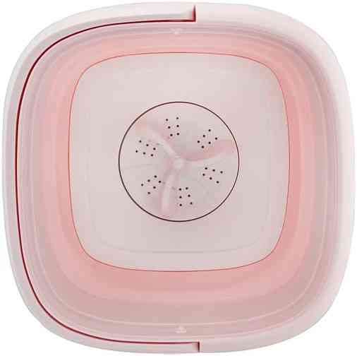 Пральна машина силіконова складна Maxtop 7399, рожева Винница