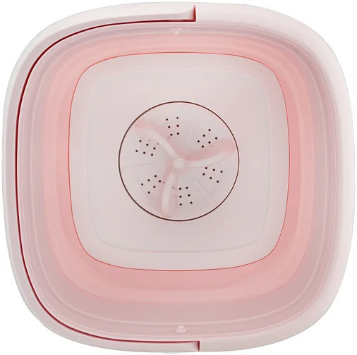 Пральна машина силіконова складна Maxtop 7399, рожева Вінниця - фото 3