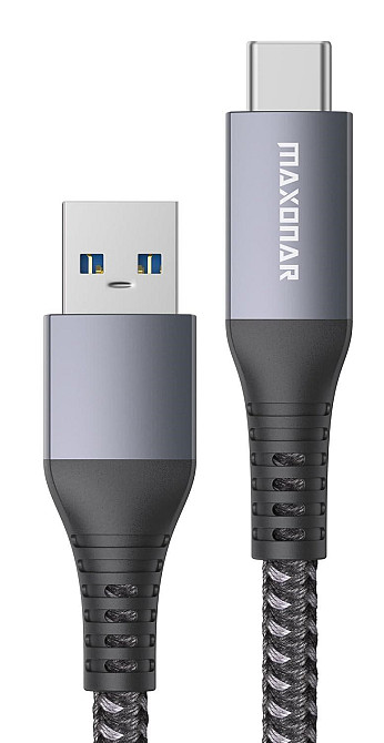 Зарядний кабель Maxonar USB - Type-C 2м Луцьк - фото 2