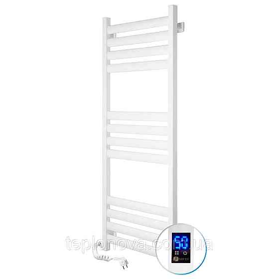 Сушарка для рушників Ellipse 500х1200 Sensor ліва з таймером, білий оксамит Чернівці