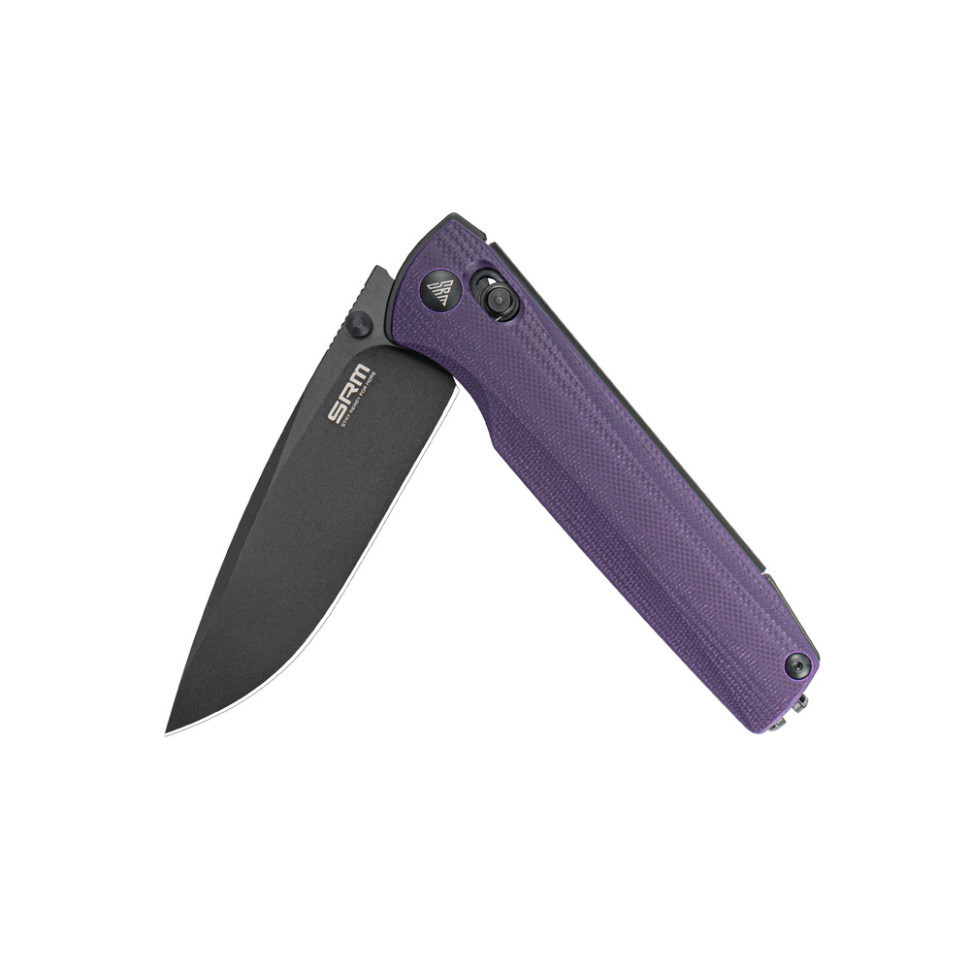 Нож складной SRM Terrier 258L-GN, фиолетовый Киев - изображение 7