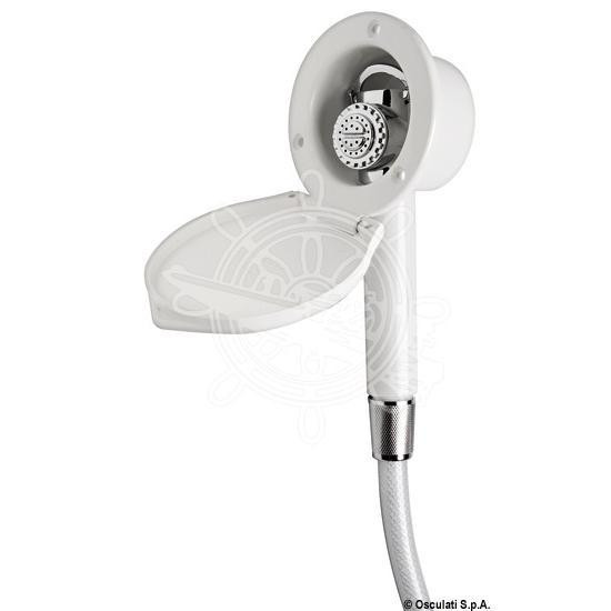 Настінна душова ніша Elegant з кнопковим душем Mizar Київ - фото 1