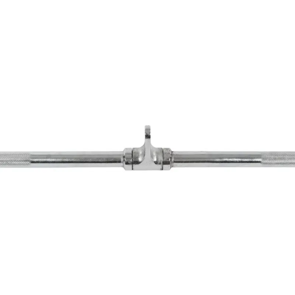 Ручка для верхньої тяги York Fitness 86см з паралельним хватом пряма, хром Киев - изображение 3