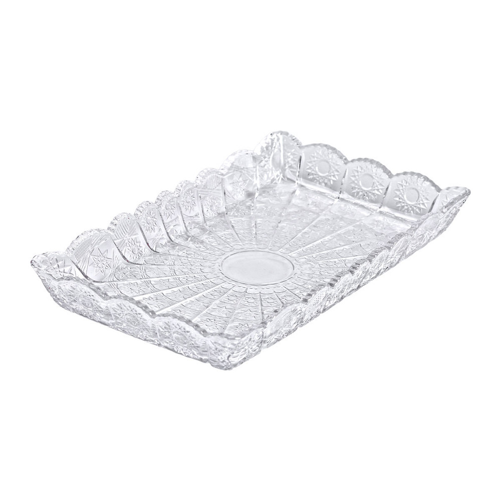 Yiwu Блюдо для закусок Lirmartur скляне 28,6*16,5*3 см HP-YH-26 Киев - изображение 5
