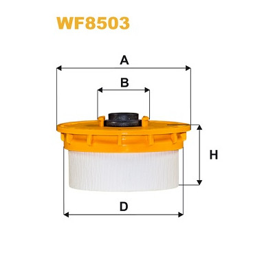 Фільтр паливний Wixfiltron WF8503 Вінниця - фото 1