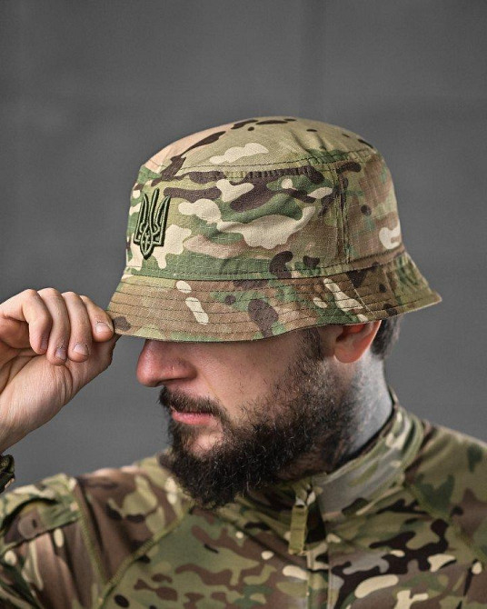 Тактична панама мультикам герб ДЛ6453 Одеса - фото 2