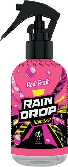 Ароматизатор для авто спрей "Rain Drop" Red Fruit (Червоні ягоди) 200мл Tasotti Київ - фото 1