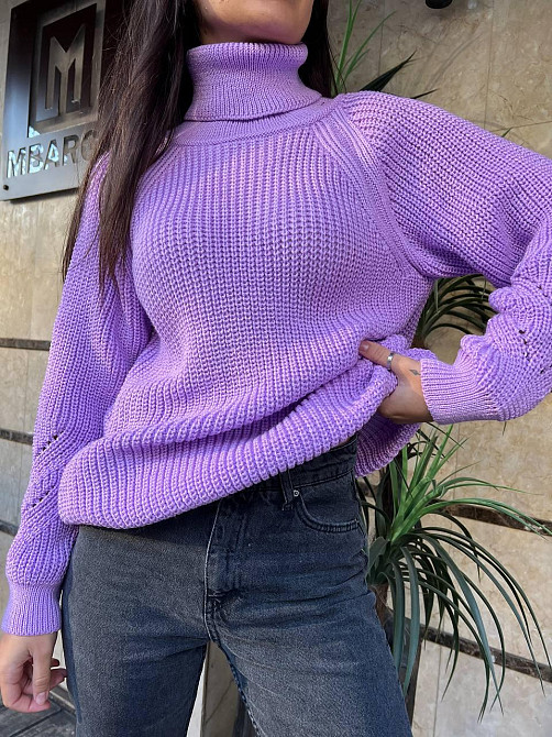 Женская  свитер с высокой горловиной. 42-48р Киев - изображение 4