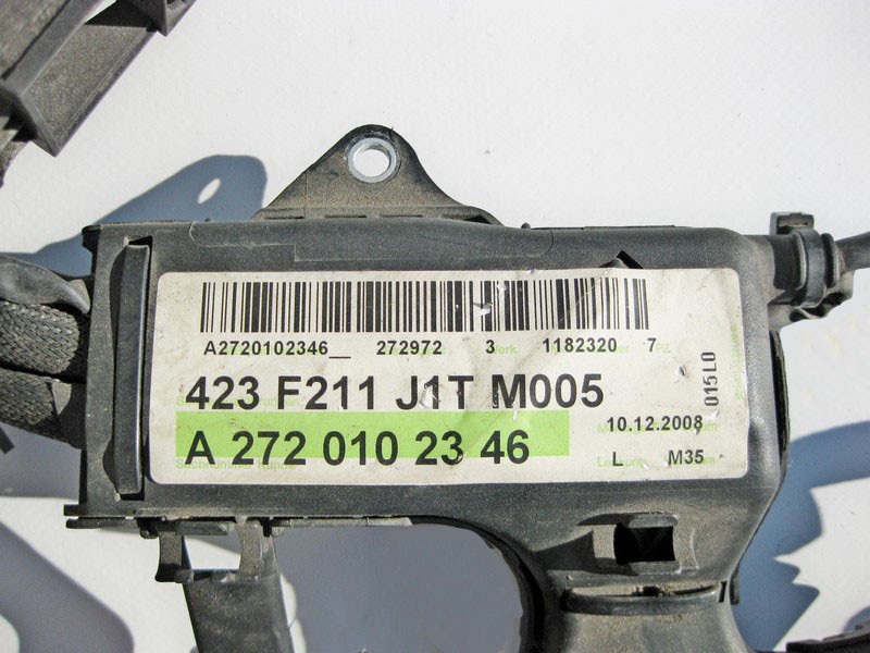 Mercedes-Benz  A2721507133 Електропроводка двигуна M272 V6 3.0л 3.5л E-Class W211 C-Class W203 Одеса - фото 2