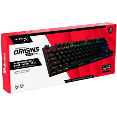 Клавіатура HyperX Alloy Origins Core PBT HX Aqua (639N9AA) Вінниця - фото 8
