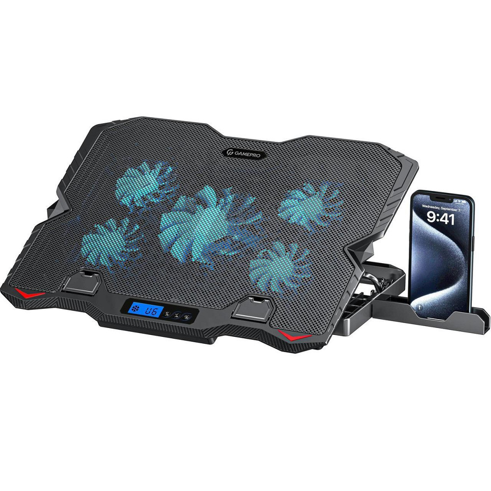 Охолоджувальна підставка для ноутбука GamePro CP560 ( Чорний ) Харків - фото 1