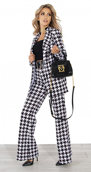 Класичний костюм картатий (42) Київ - фото 3