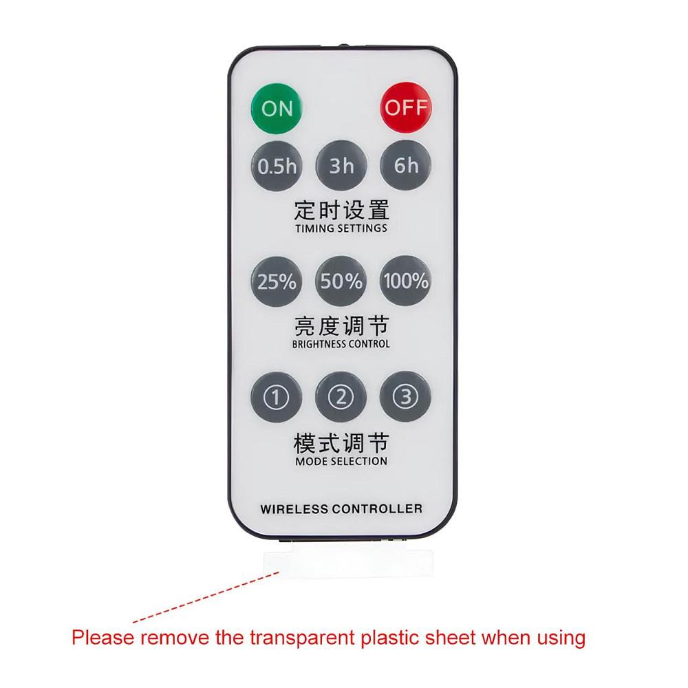 Настольная лампа RESTEQ с перьями страуса и пультом дистанционного управления 48 см Киев - изображение 5