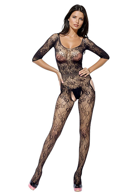Бодистокинг - Bodystocking 6032, Black, S/L Sex Aura Киев - изображение 3