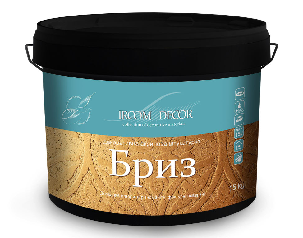 Декоративна штукатурка Ircom Decor Бриз 15 кг Киев - изображение 1
