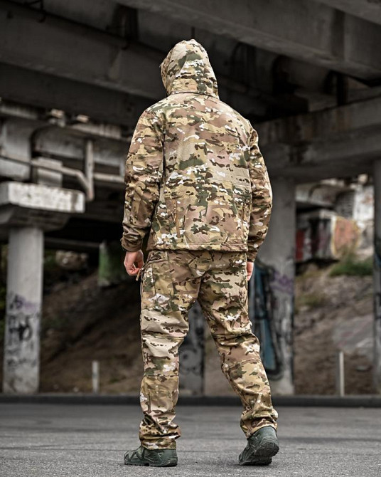 Демисезонный тактический костюм софтшел APOCALYPSE мульткам  ПП8157 Одесса - изображение 13