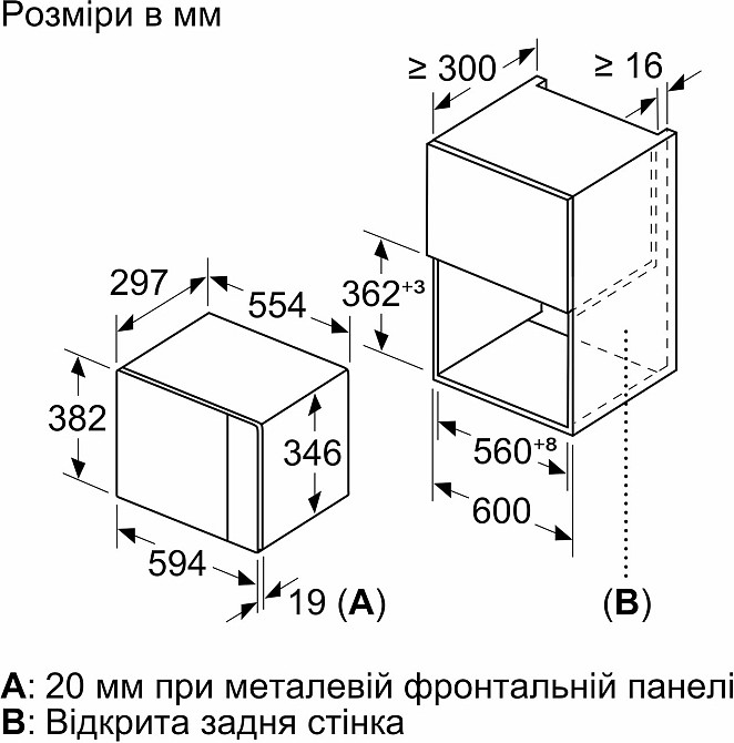 Вбудована мікрохвильова піч Bosch BFL524MW2 ( 23072 ) Харків - фото 5