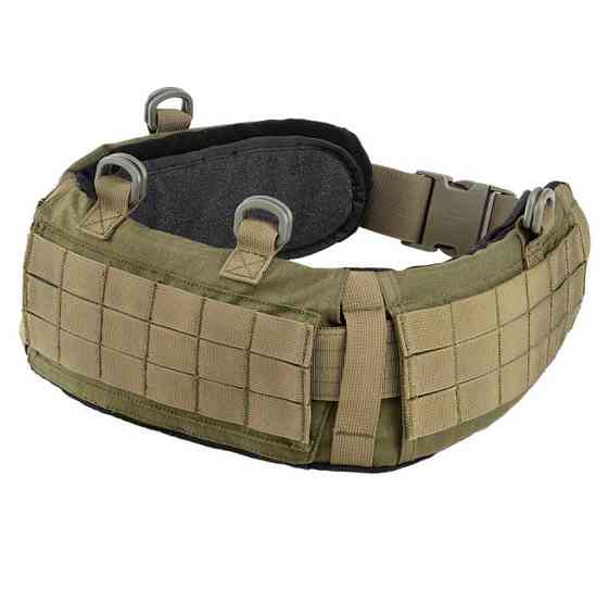 Тактический ремень пояс Defcon 5 с системой Molle Оливковый Винница