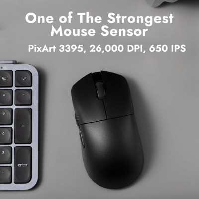 Мишка Lemokey G1 USB-A/USB-C/Wireless 8K Black (G1-A1) Вінниця - фото 5