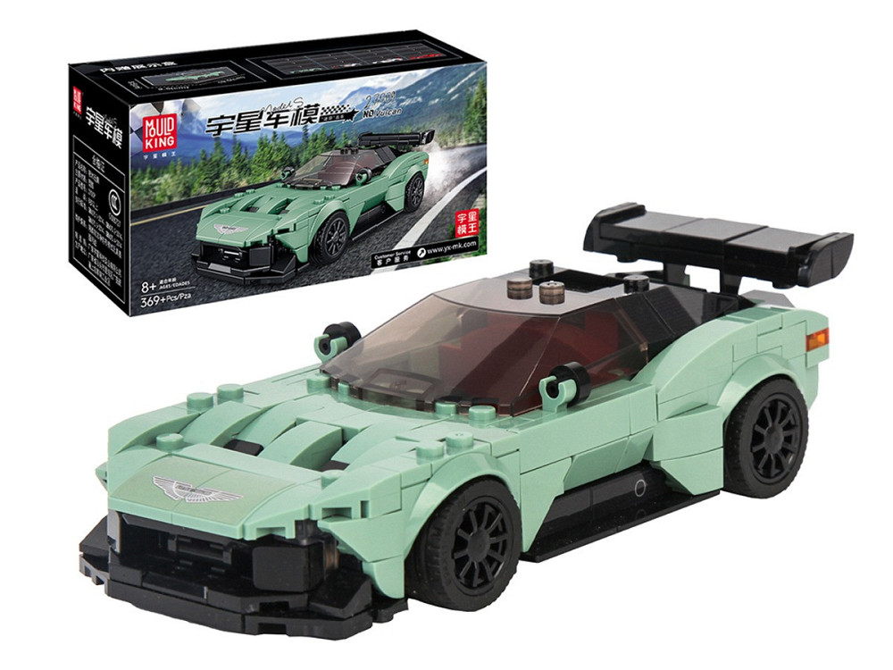 Конструктор Aston Martin Спортивна машина 369 деталі, зелена Кам'янець-Подільський - фото 1