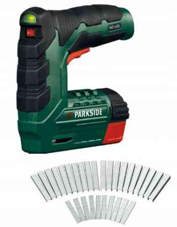 Аккумуляторный Степлер с 2500 скобами Parkside (PAT 4 D6) Аккумулятор 2000 mAh Нововолынск