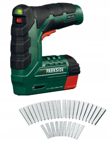 Аккумуляторный Степлер с 2500 скобами Parkside (PAT 4 D6) Аккумулятор 2000 mAh Нововолынск - изображение 2
