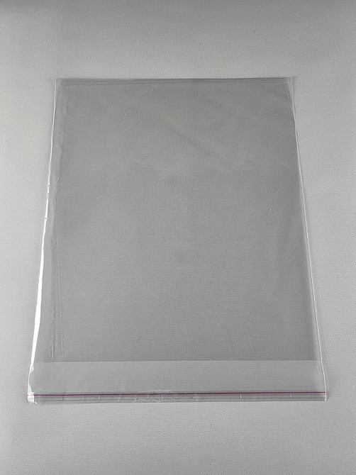 Пакети з клейкою стрічкою 32см 38см 25мк (1000шт) Харків - фото 1