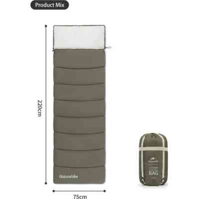 Спальний мішок Naturehike LD250 CNK2300SD016, темно-зелений (6976023921797) Вінниця