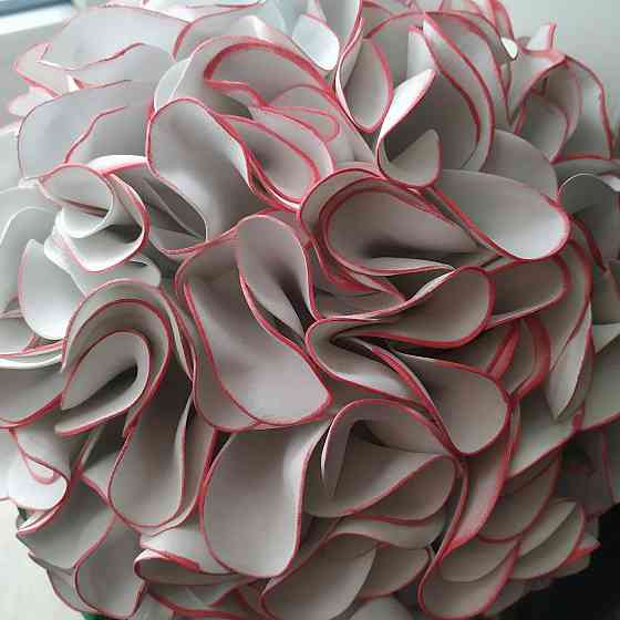 Світильник-нічник "Гортензія біло-рожева" Дніпро