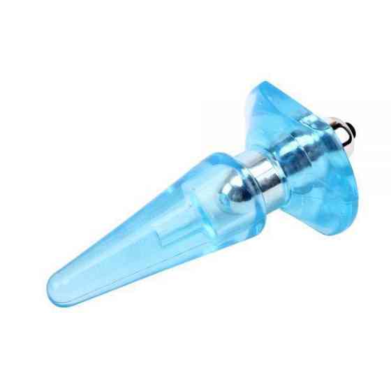 Анальна волога NICOLE'S Vibra Plug, Blue Sex Aura Київ