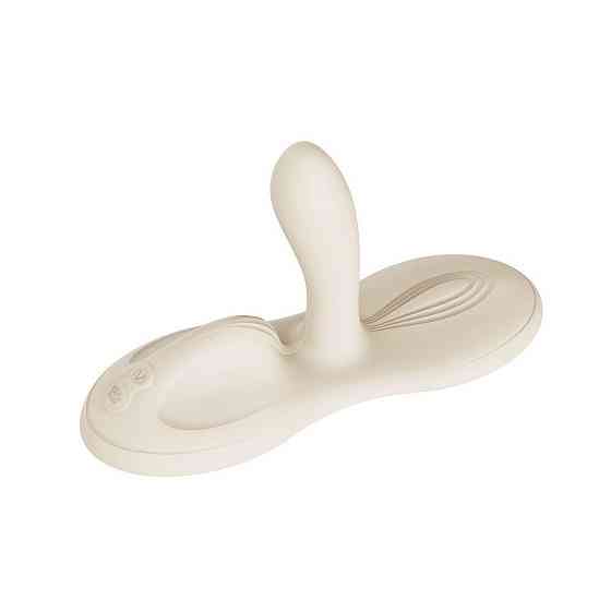 Sit-on-top смарт-вібратор Zalo – Flora Smart Vibrating Pad Ivory White, 9 моторів Sex Aura Київ