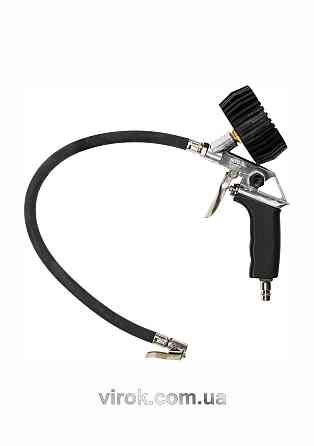 Пістолет для накачування шин YATO з манометром P ≤ 0.8 MPa, з'єднання Ø= 1/4