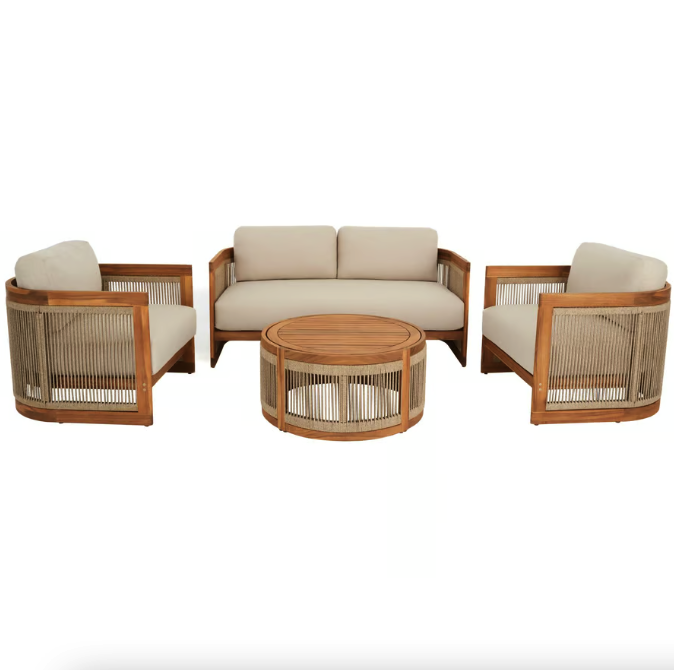 Комплект садових меблів Di Volio Groseto бежевий Киев - изображение 8