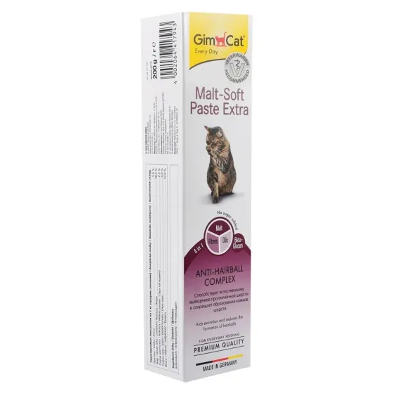 Паста ДжимКет GimCat Malt Soft Extra для вывода шерсти 100 г (G-407531/417936) Винница