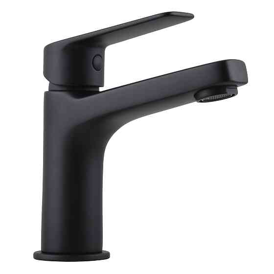 Змішувач для умивальника TOPAZ CAPRI TCA-15207-H44-BL картридж D25, H=140, шланги 45см Луцьк