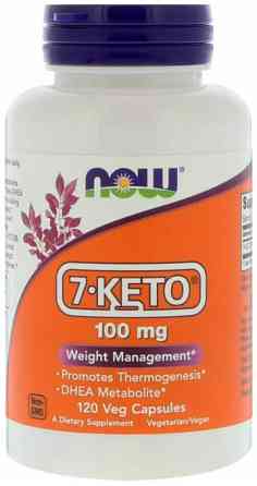 7 кето DHEA Now Foods 7-Keto 100 мг 120 капсул Київ