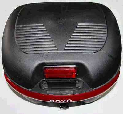 Кофр пластмасовий (великий) (38,5 * 34 * 26см) + шолом інтеграл EVO Київ