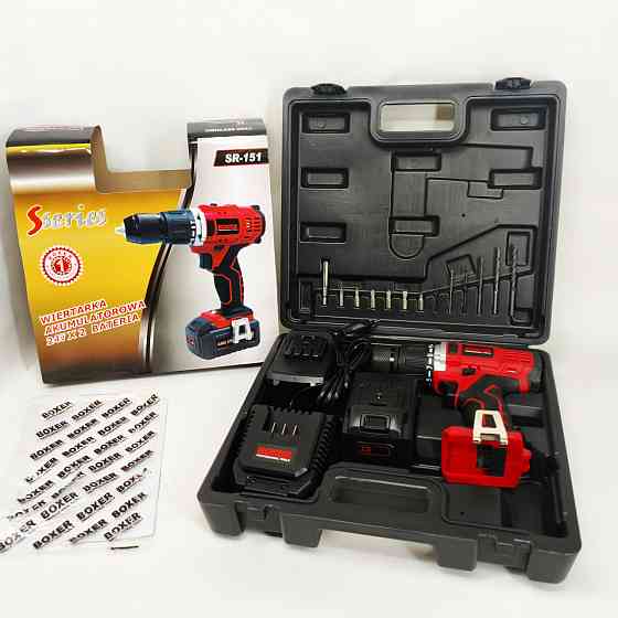 Самый надежный шуруповерт, Дрель-шуруповерт с множеством насадок, Аккумуляторный надежный шуруповерт GO-54 Львов