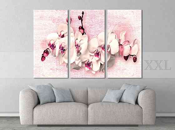 Модульна картина Абстракція Квіти Art-222_XXL Київ