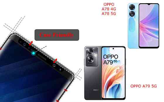 Захисне скло HyperGlass Pro для OPPO A78 4G, A78 5G, OPPO A79 5G – максимальна чутливість та захист Київ
