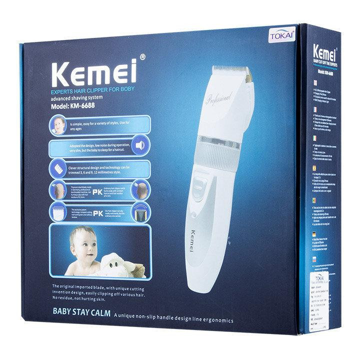 Машинка для стрижки волосся Kemei Km-6688 універсальна Вінниця - фото 5