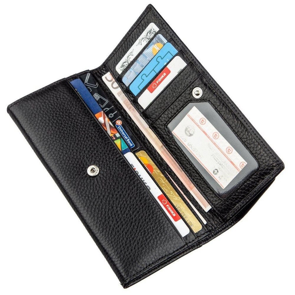Универсальный кошелек-визитница Черный (ST Leather) Киев - изображение 2