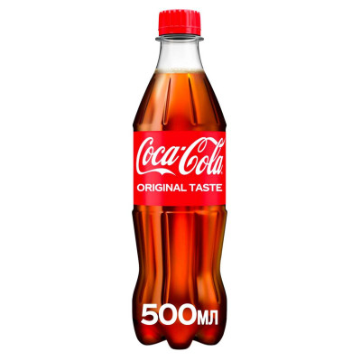 Напиток Coca-Cola Безалкогольный сильногазированный 500 мл (54491472) Винница - изображение 1
