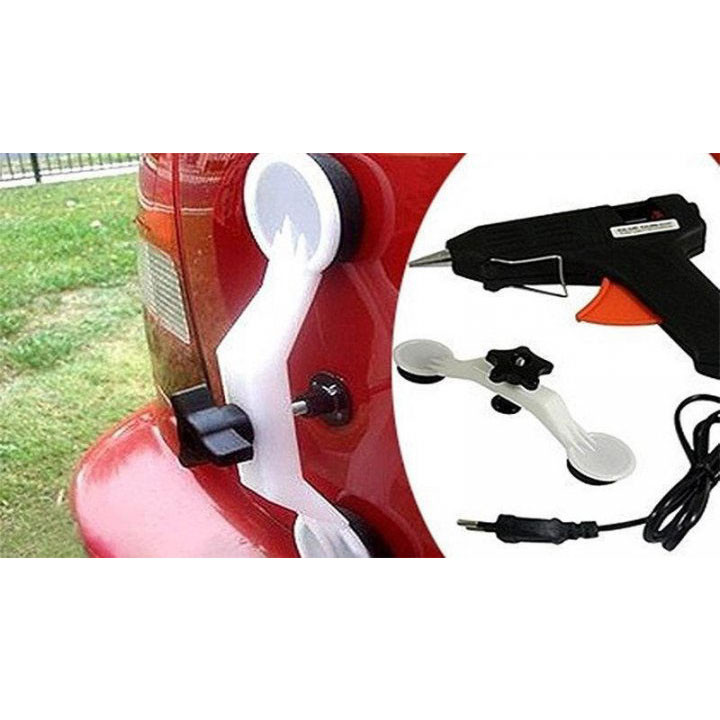 Инструмент для удаления вмятин на авто Clefers Pops-a-Den- Рихтовка Своими Руками - Клей, Пистолет, Присоска в комплекте HV-17 Львов - изображение 5