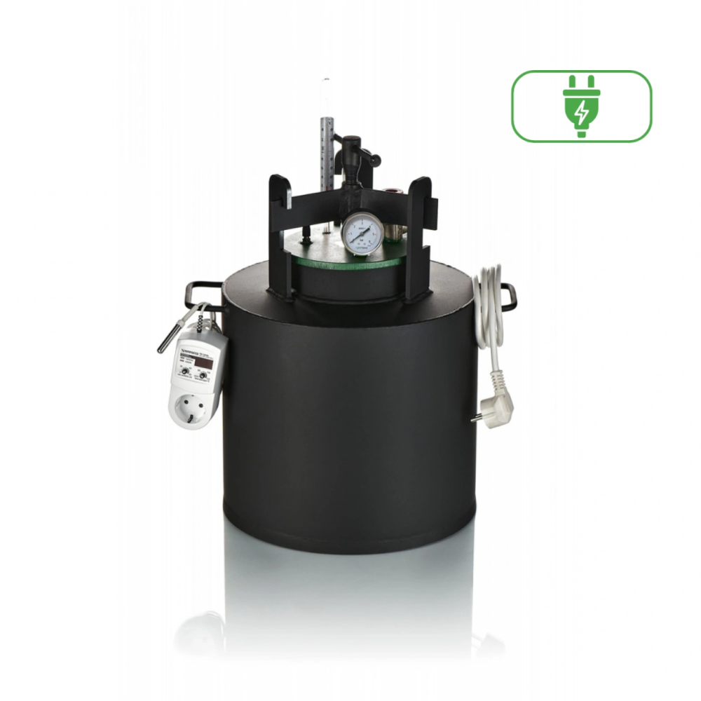 Автоклав побутовий для консервування ЧЕ-8 electro на 8 банок, електричний для дому, універсальний Київ - фото 1